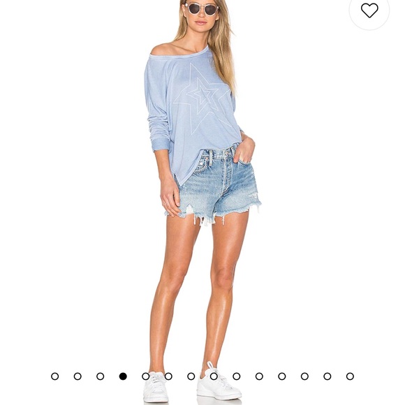 AGOLDE Parker Vintage Cut Off Short in Swapmeet 26 - Picture 2 of 6